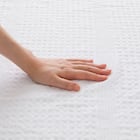 掛け布団カバー シングル(S2605 ワッフル WH S) 3枚目画像