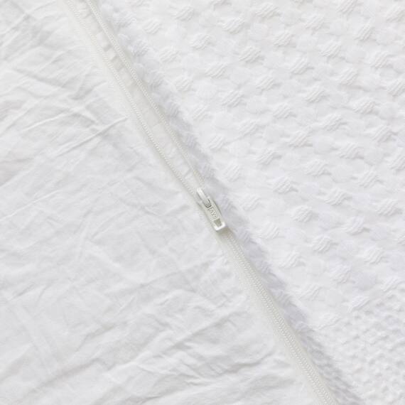 掛け布団カバー シングル(S2605 ワッフル WH S) 7枚目画像