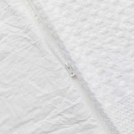 掛け布団カバー シングル(S2605 ワッフル WH S) 7枚目画像