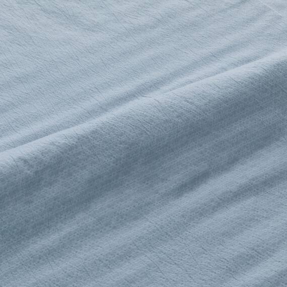 ひもなしラクラク掛け布団カバー シングル(S2607 リーフ BL S) 7枚目画像