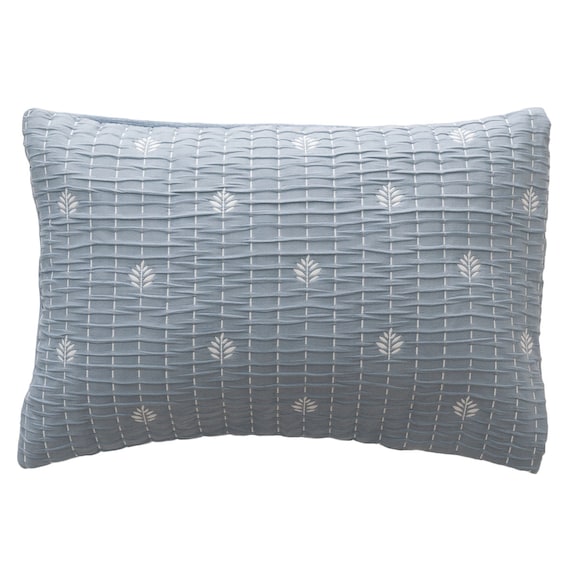 枕カバー(S2607 リーフ BL) 4枚目画像