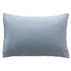 枕カバー(S2607 リーフ BL) 5枚目画像