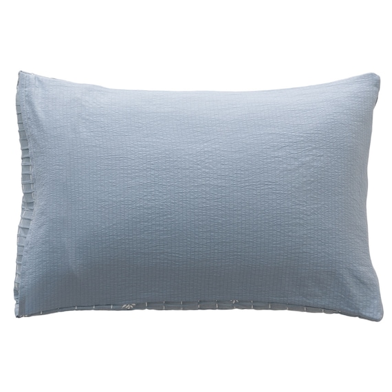 枕カバー(S2607 リーフ BL) 5枚目画像