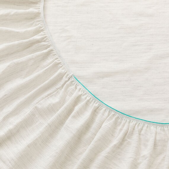 マルチすっぽりシーツ シングル(S2608Cリネン GY S) 4枚目画像