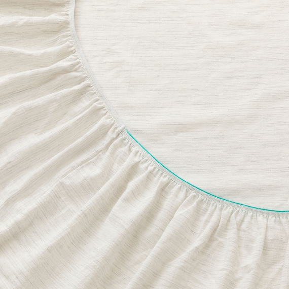 マルチすっぽりシーツ シングル(S2608Cリネン GY S) 4枚目画像