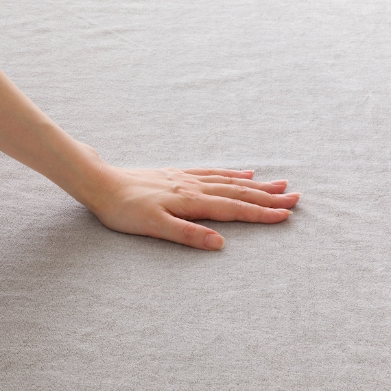 ひもなしラクラク掛けカバー シングル(Nグリップ S2621 Cベロア ベージュ S) 8枚目画像