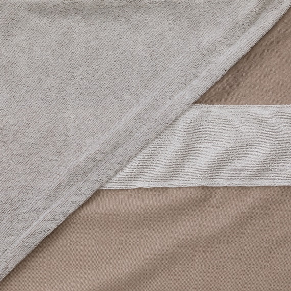 ひもなしラクラク掛けカバー シングル(Nグリップ S2621 Cベロア ベージュ S) 11枚目画像