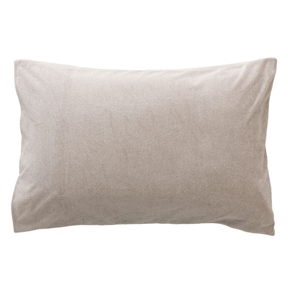 枕カバー(S2621 Cベロア ベージュ) 6枚目画像