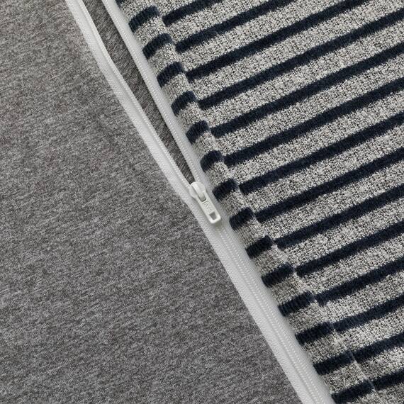 掛け布団カバー シングル(S2622Cパイル グレー S) 5枚目画像