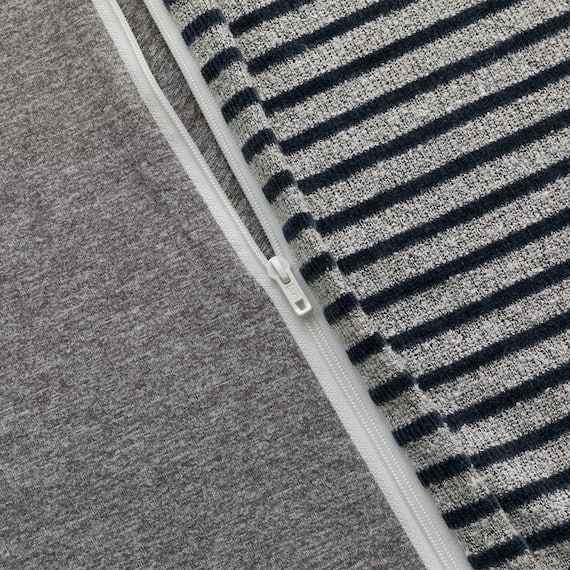 掛け布団カバー シングル(S2622Cパイル グレー S) 5枚目画像