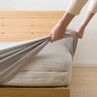 マルチすっぽりシーツ シングル(S2611バンブーGY S) 5枚目画像