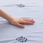 ひもなしラクラク掛け布団カバー シングル(S2623 フリル BL S) 6枚目画像