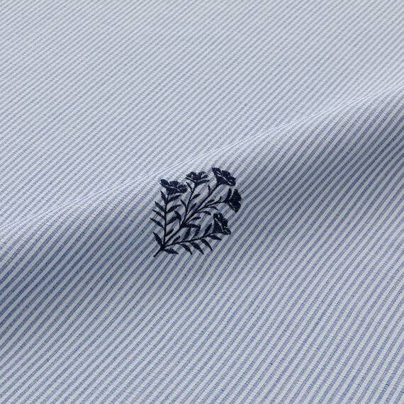 ひもなしラクラク掛け布団カバー シングル(S2623 フリル BL S) 7枚目画像