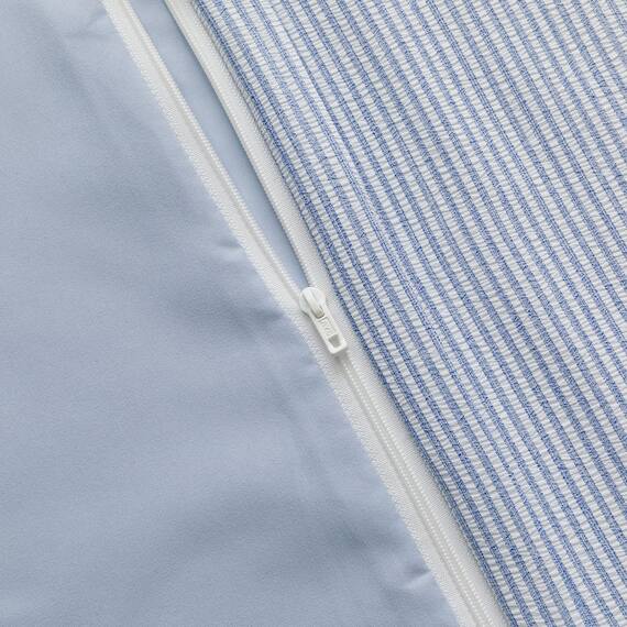 ひもなしラクラク掛け布団カバー シングル(S2623 フリル BL S) 10枚目画像