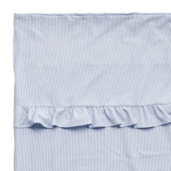 ひもなしラクラク掛け布団カバー シングル(S2623 フリル BL S) 11枚目画像
