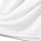 MENS Vネック半袖Tシャツ メッシュ(クール nr ホワイト M) 5枚目画像