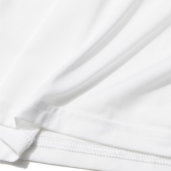 MENS Vネック半袖Tシャツ(クールSP nr ホワイト M) 5枚目画像