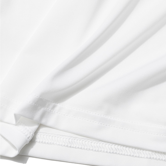 MENS Vネック半袖Tシャツ(クールSP nr ホワイト M) 5枚目画像