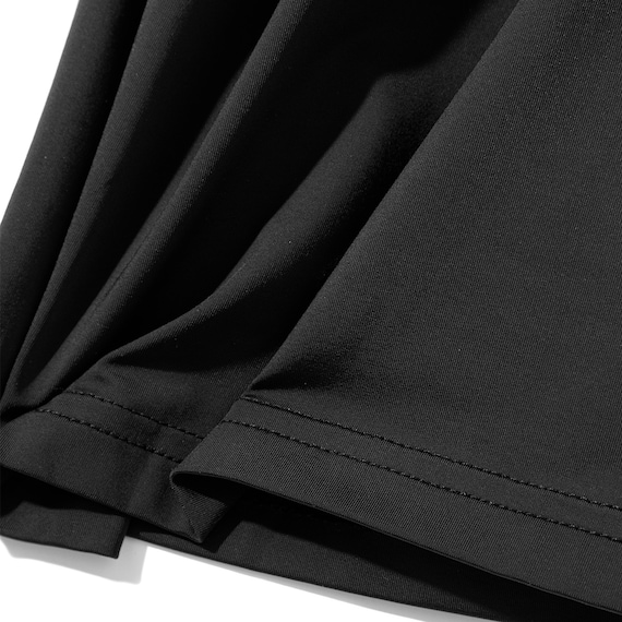 MENS Vネック半袖Tシャツ(クールSP nr ブラック M) 5枚目画像