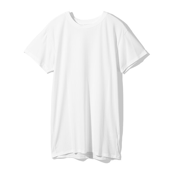 MENS クルーネック半袖Tシャツ(クールSP nr ホワイト M) 2枚目画像