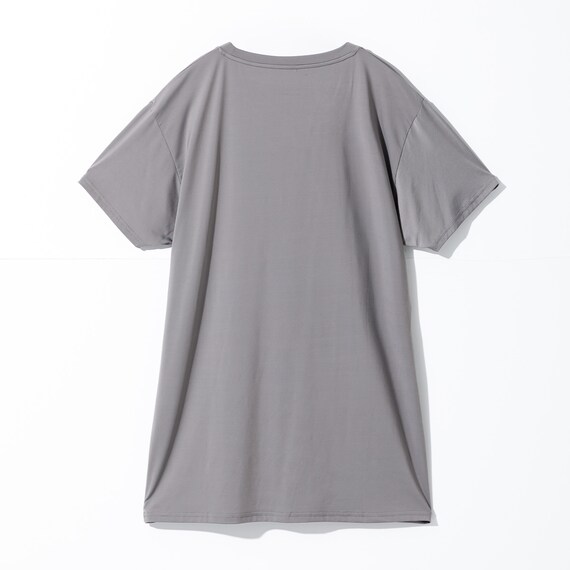 MENS クルーネック半袖Tシャツ(クールSP nr グレー M) 3枚目画像