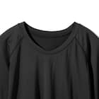 MENS ラグラン半袖Tシャツ(クールSP nr ブラック M) 4枚目画像