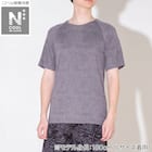 MENS ラグラン半袖Tシャツ(クールWSP nrp グレー M) 1枚目画像
