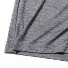 MENS ラグラン半袖Tシャツ(クールWSP nrp グレー M) 5枚目画像