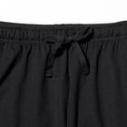 MENS 5分丈ルームパンツ メッシュ(クール nr ブラック M) 3枚目画像