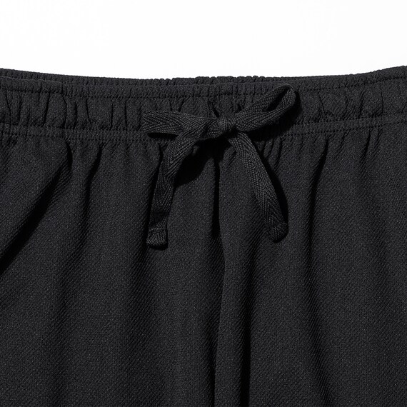 MENS 5分丈ルームパンツ メッシュ(クール nr ブラック M) 3枚目画像