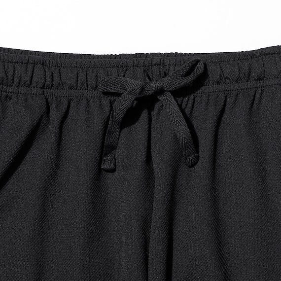 MENS 5分丈ルームパンツ メッシュ(クール nr ブラック M) 3枚目画像