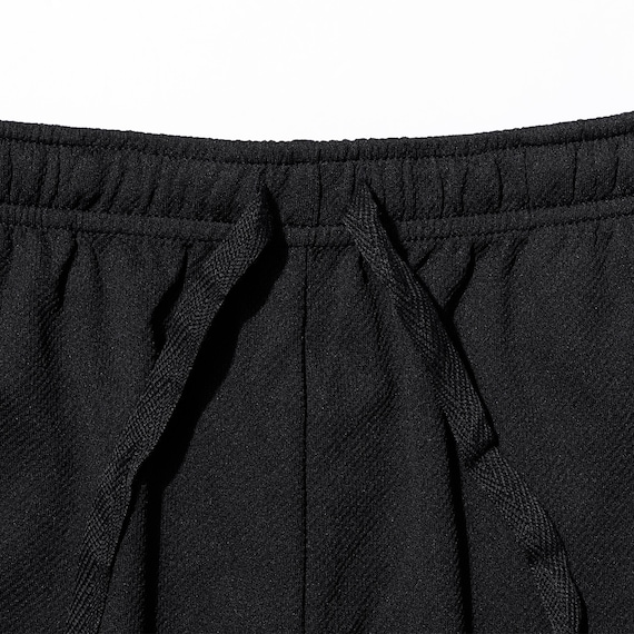 MENS 7分丈ルームパンツ メッシュ(クール nr ブラック M) 3枚目画像