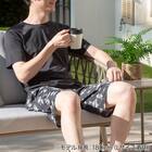 MENS 5分丈ルームパンツ(クールSP nrb ブラック M) 2枚目画像