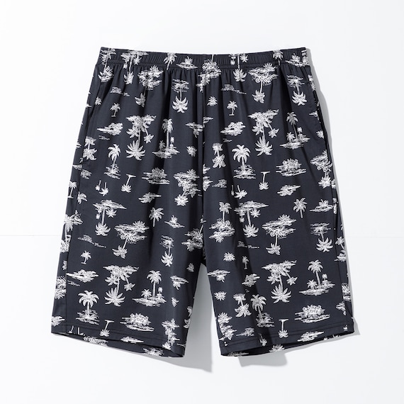 MENS 5分丈ルームパンツ(クールSP nrb ブラック M) 3枚目画像