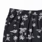 MENS 5分丈ルームパンツ(クールSP nrb ブラック M) 4枚目画像