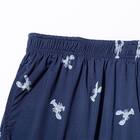 MENS 5分丈ルームパンツ(クールSP nrs ネイビー M) 3枚目画像