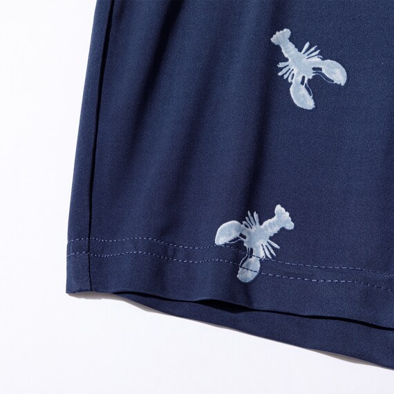 MENS 5分丈ルームパンツ(クールSP nrs ネイビー M) 5枚目画像