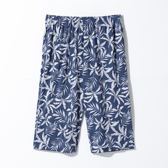 MENS 7分丈ルームパンツ(クールSP nrl ネイビー M) 2枚目画像