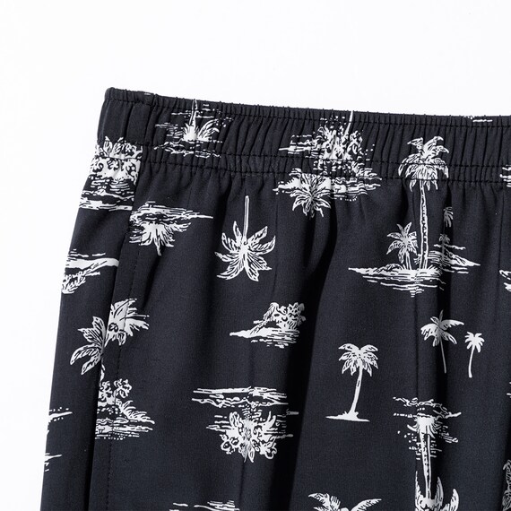 MENS 7分丈ルームパンツ(クールSP nrb ブラック M) 3枚目画像