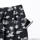 MENS 7分丈ルームパンツ(クールSP nrb ブラック M) 4枚目画像