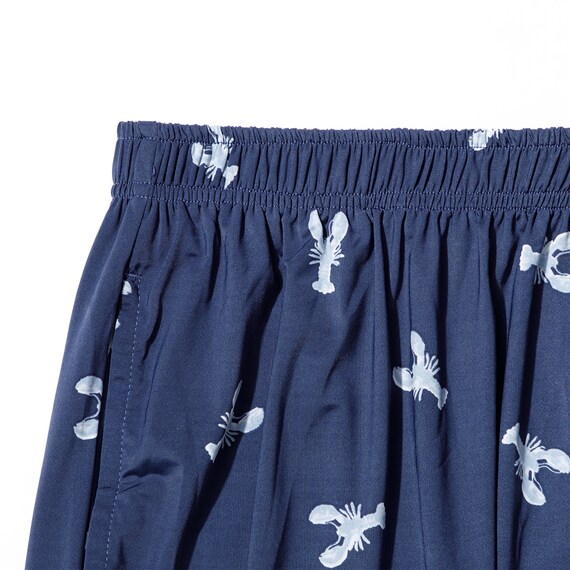 MENS 7分丈ルームパンツ(クールSP nrs ネイビー M) 3枚目画像