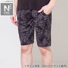 MENS 5分丈ルームパンツ(クールWSP nrpl ブラック M) 1枚目画像