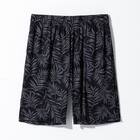 MENS 5分丈ルームパンツ(クールWSP nrpl ブラック M) 2枚目画像