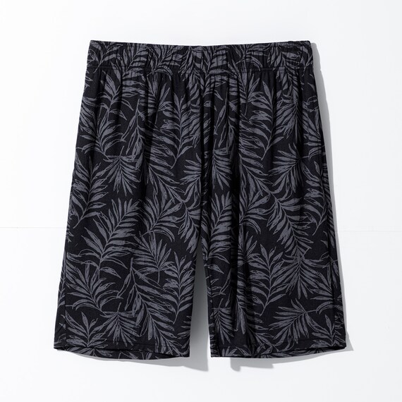 MENS 5分丈ルームパンツ(クールWSP nrpl ブラック M) 2枚目画像