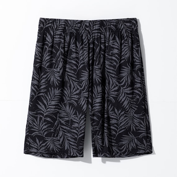 MENS 5分丈ルームパンツ(クールWSP nrpl ブラック M) 2枚目画像