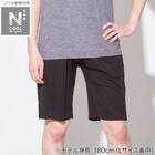 MENS 5分丈ルームパンツ(クールWSP nr ブラック M) 1枚目画像