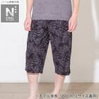 MENS 7分丈ルームパンツ(クールWSP nrpl ブラック M) 1枚目画像