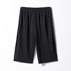 MENS 7分丈ルームパンツ(クールWSP nr ブラック M) 2枚目画像