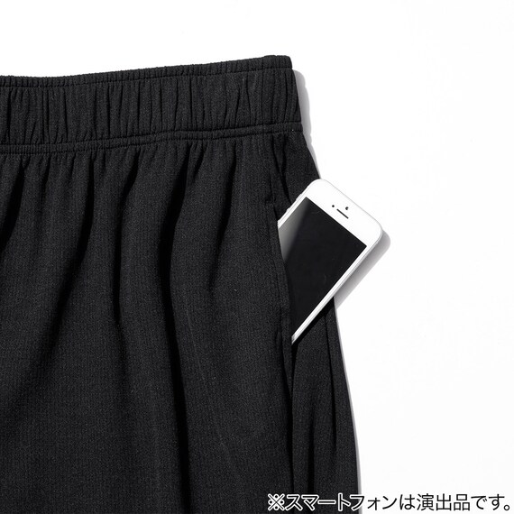 MENS 7分丈ルームパンツ(クールWSP nr ブラック M) 5枚目画像