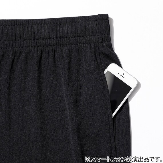 MENS ロング丈 ルームパンツ(クールWSP Tnr ブラック M) 4枚目画像